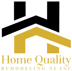 The image displays a logo featuring a house with a pitched roof, accompanied by text that reads  HOME QUALITY REMODELING MN  and  REMODELING MI NG,  indicating the name of a company specializing in home remodeling services in Minnesota and Michigan s Upper Peninsula.