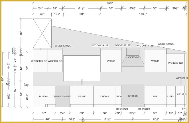 The image displays a black and white architectural floor plan with labeled rooms and dimensions, providing an overview of the layout and design of a building s interior spaces.