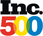 The image displays a logo with the text 'INC 500' prominently featured, suggesting it is related to an organization or event named Inc. 500, which is associated with a specific number of items or achievements. The logo includes a circular design with multiple colors and numbers, possibly representing a milestone or ranking system.